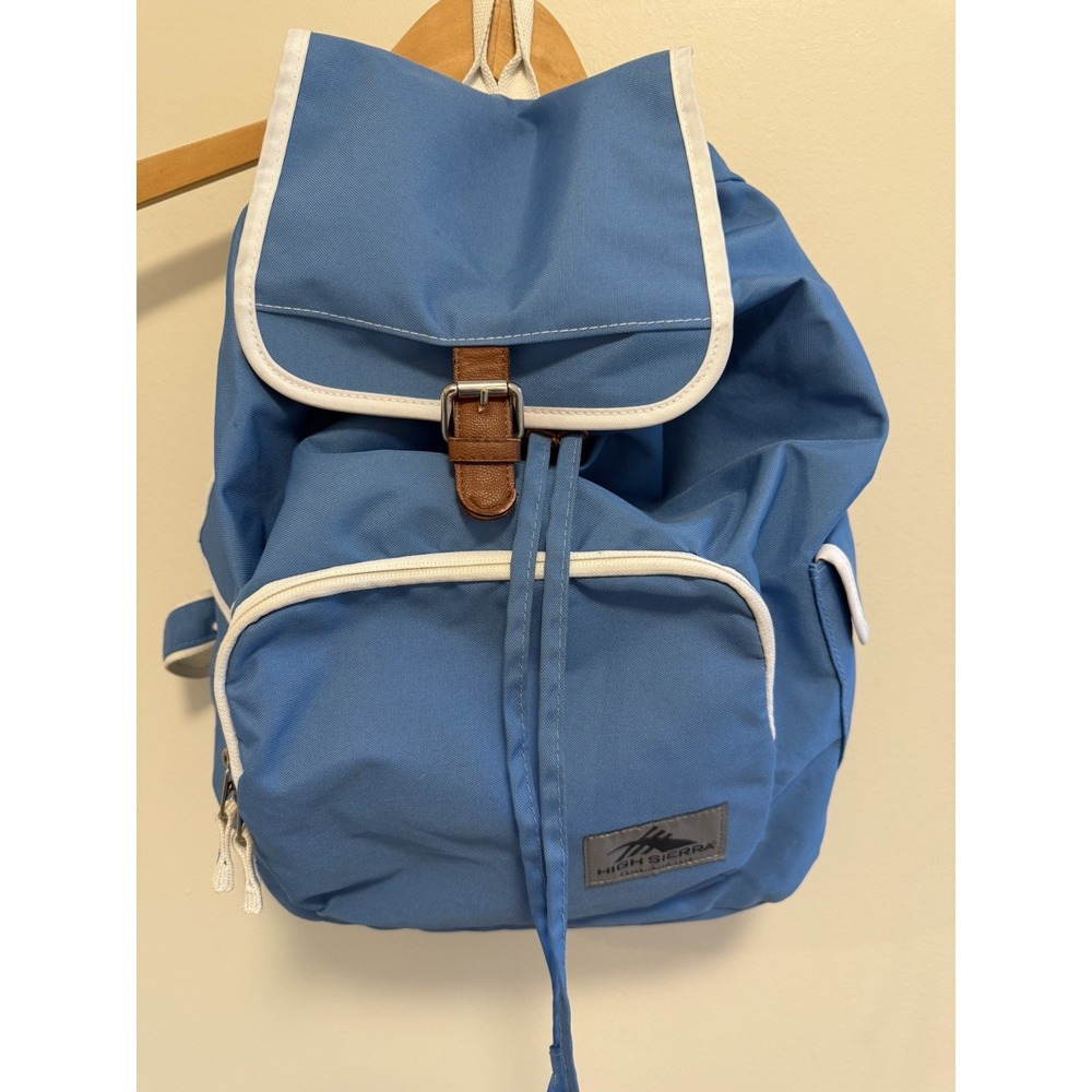 High Sierra Elly Laptop Backpack, Blue/White